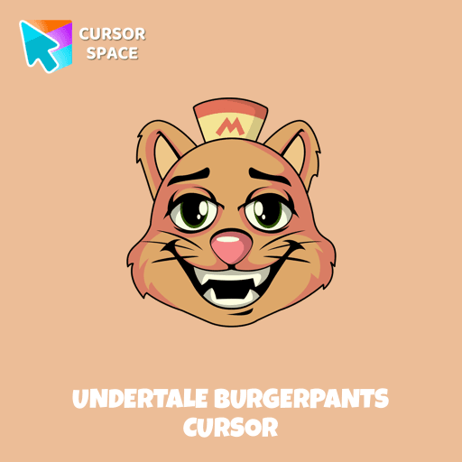 Undertale Burgerpants cursor arrow cursor